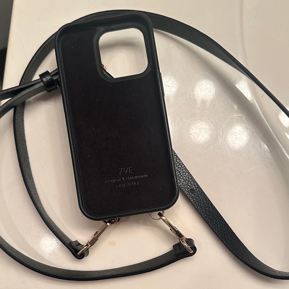 Black Crossbody Phone Case